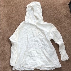 bryn walker Hooded Swim Coverup